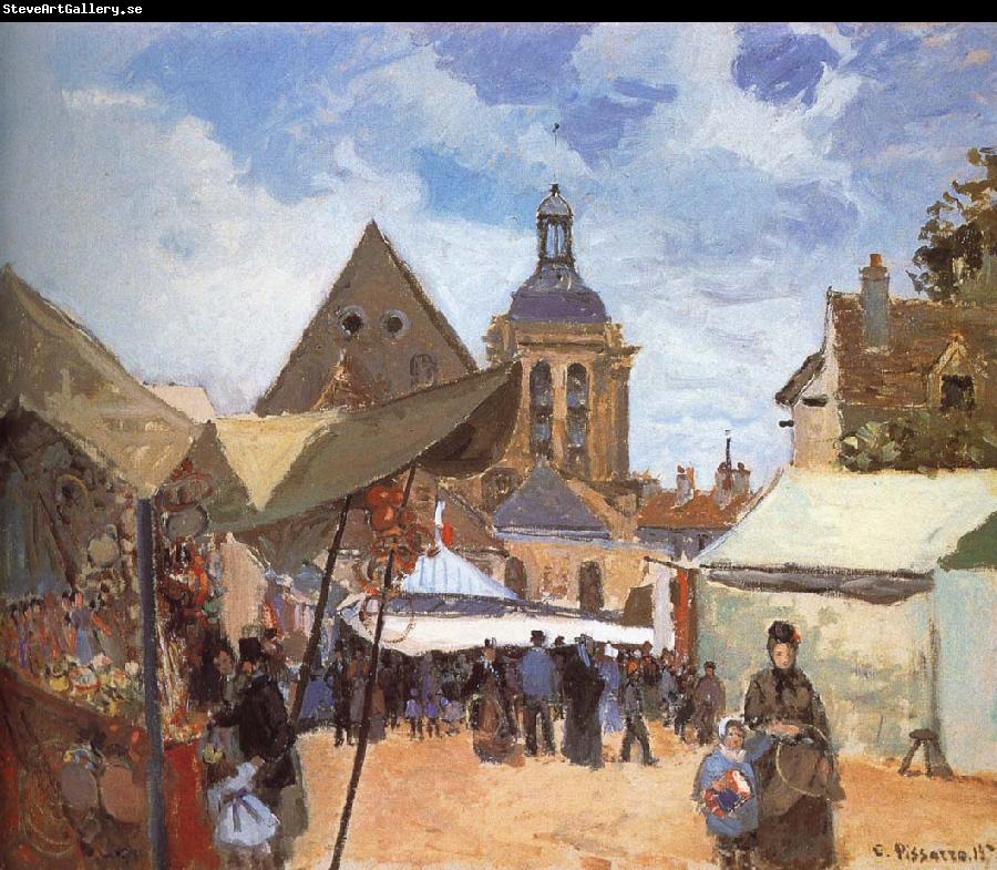 Camille Pissarro September s Pang map oise